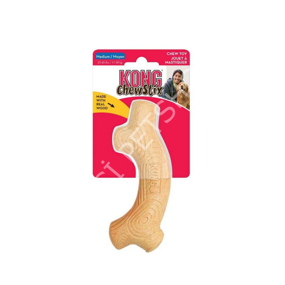 KONG ChewStix Ağaç Dalı Şeklinde Köpek Oyuncağı Medium