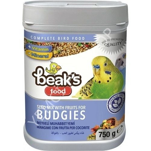 BEAKS MEYVELİ MUHABBET YEMİ 750 GR