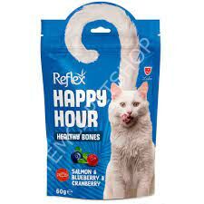 Reflex Happy Hour Sağlıklı Kemikleri Destekleyici 60 gr Kedi Ödül Maması
