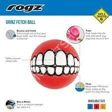 ROGZZ DOG TOYS GR 02 MEDİUM RED