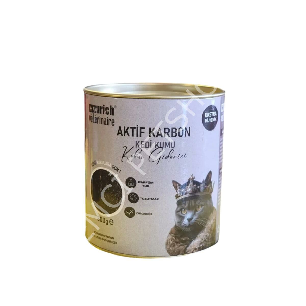 Zurich  Aktif Karbon Kedi Kumu Koku Giderici 300 gr