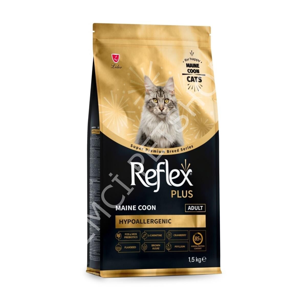 Reflex Plus Hipoalerjenik Maine Coon Yetişkin Kedi Maması 1,5kg