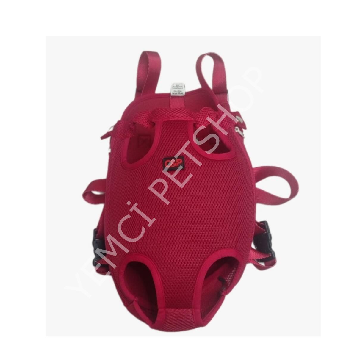 YEMCİPETSHOP CALM CARRİE KIRMIZI KÖPEK ANA KUCAĞI XXS