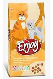 Enjoy Renkli Taneli Tavuklu 15 kg Yetişkin Kedi Maması