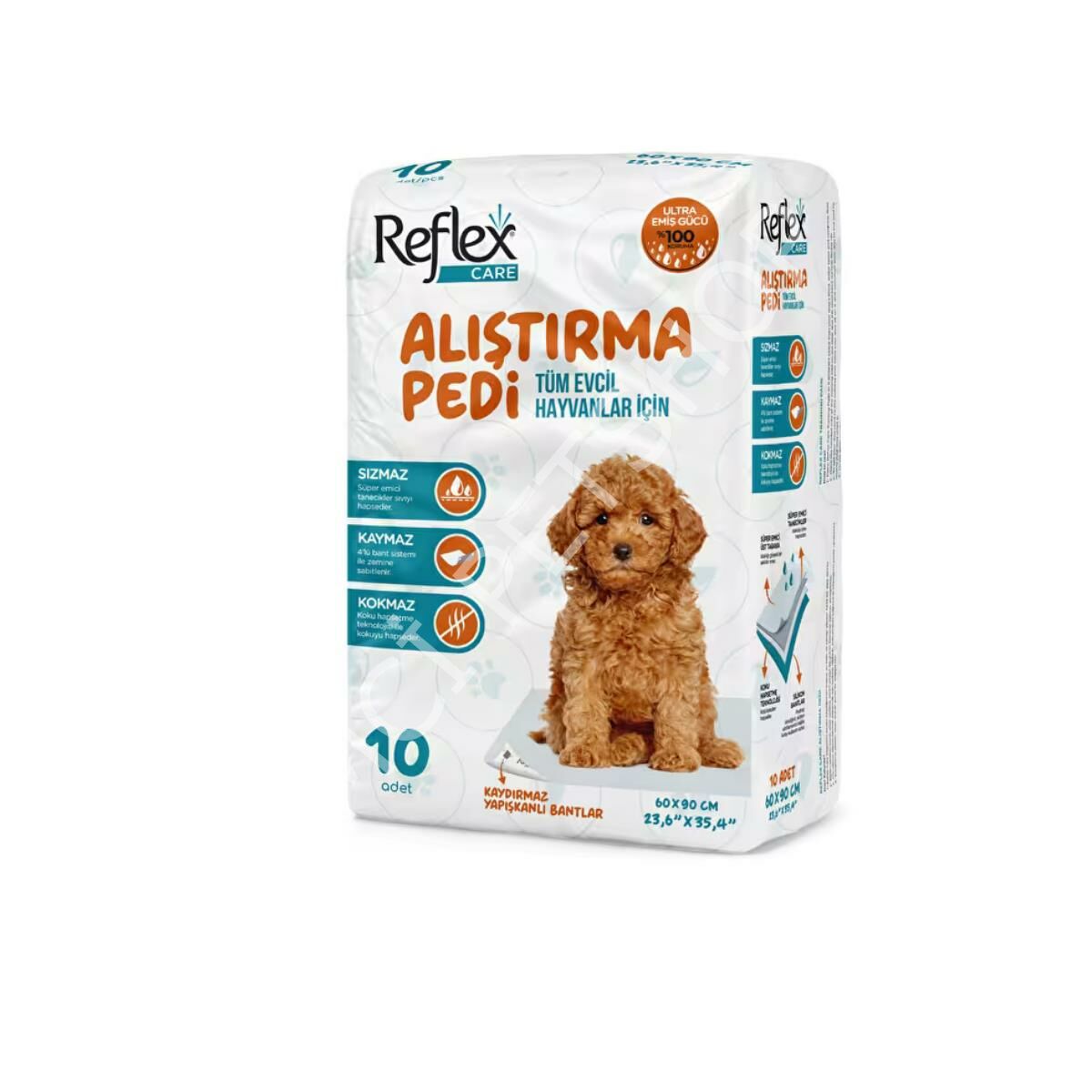 Reflex Care Alıştırma Pedi 60x90 cm 10'lu Paket