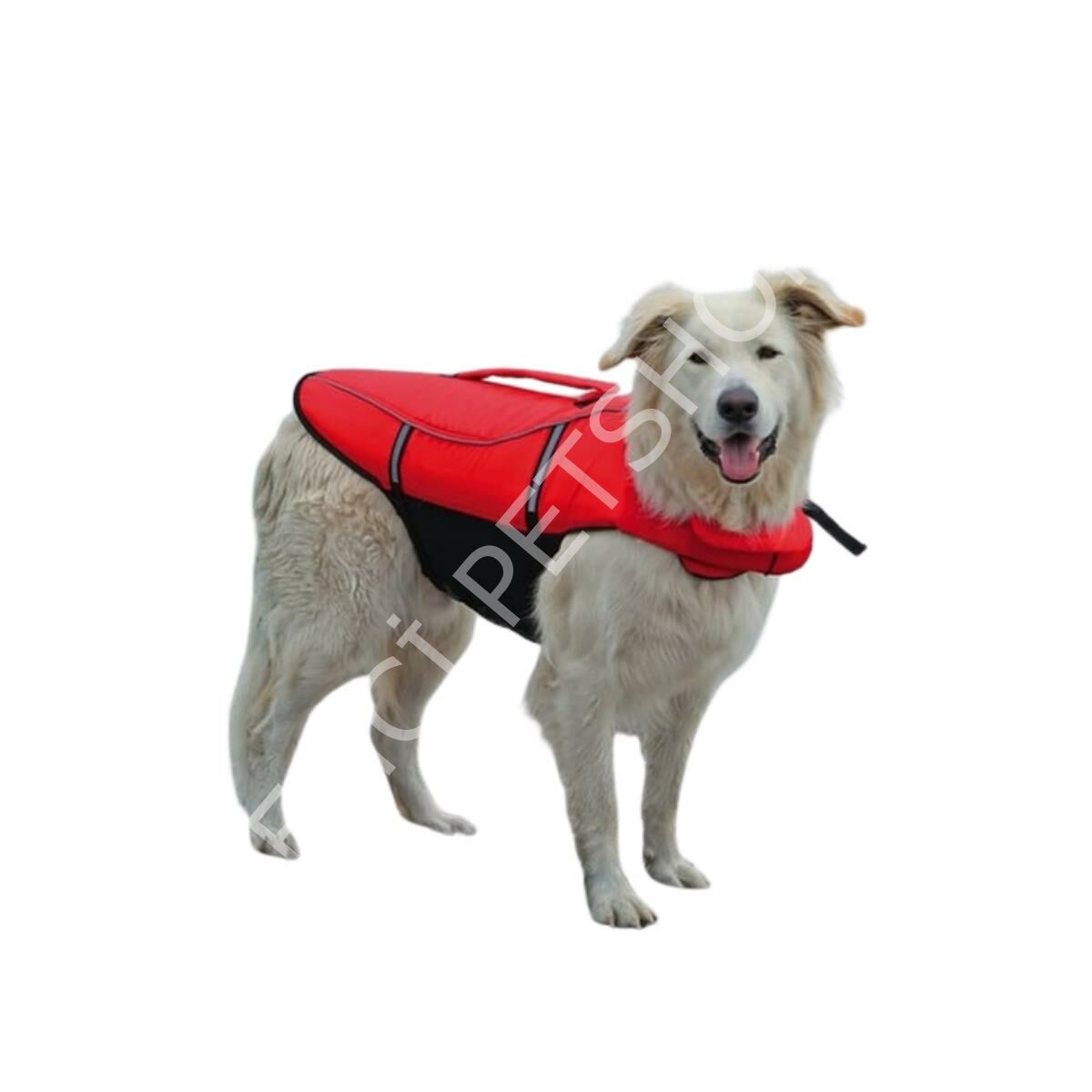 NUNBELL REFLEKTÖRLÜ KÖPEK CAN YELEĞİ KIRMIZI MEDİUM