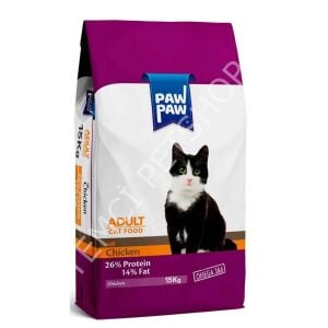 Paw Paw Tavuklu Yetişkin Kedi Maması 15 Kg