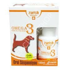 ZURICH KÖPEK OMEGA 3 100 ML