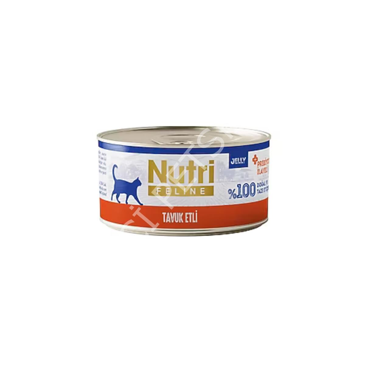Nutri Feline Tahılsız Tavuklu Probiyotikli Kedi Konservesi 70 Gr