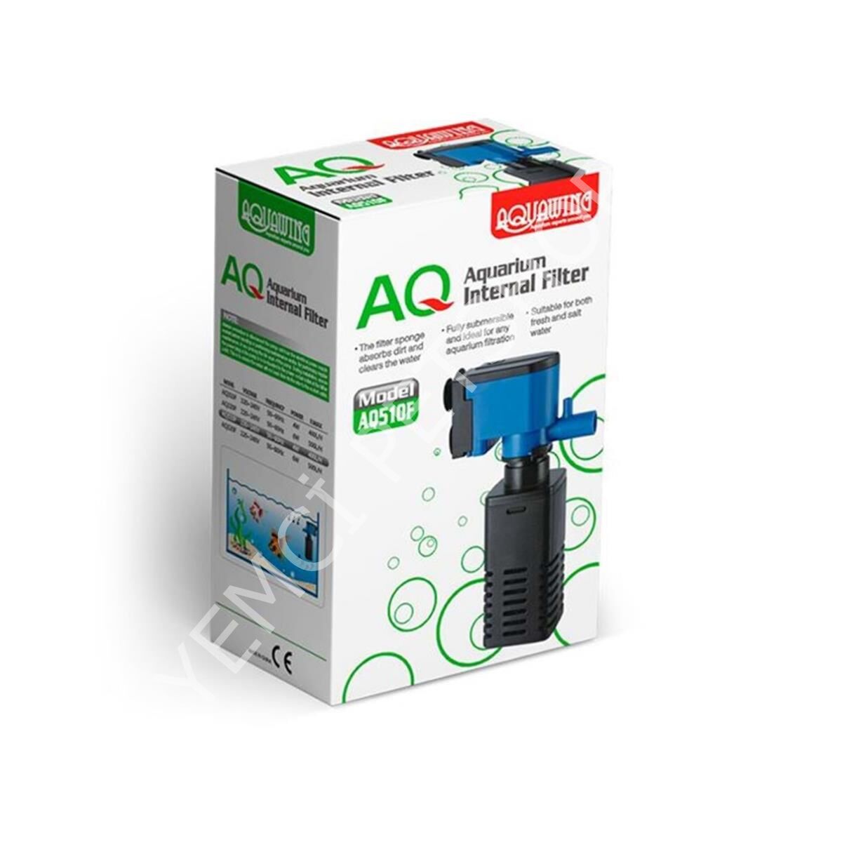AQUAWING İÇ FİLTRE 4W 400L/H AQ510F