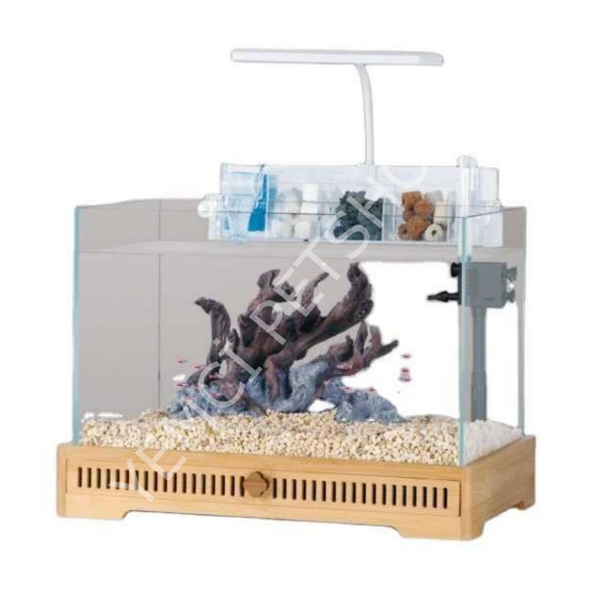 Jeneca TG-50 Akvaryum+Dekor 42,3x25,2x30,5 Cm 22L