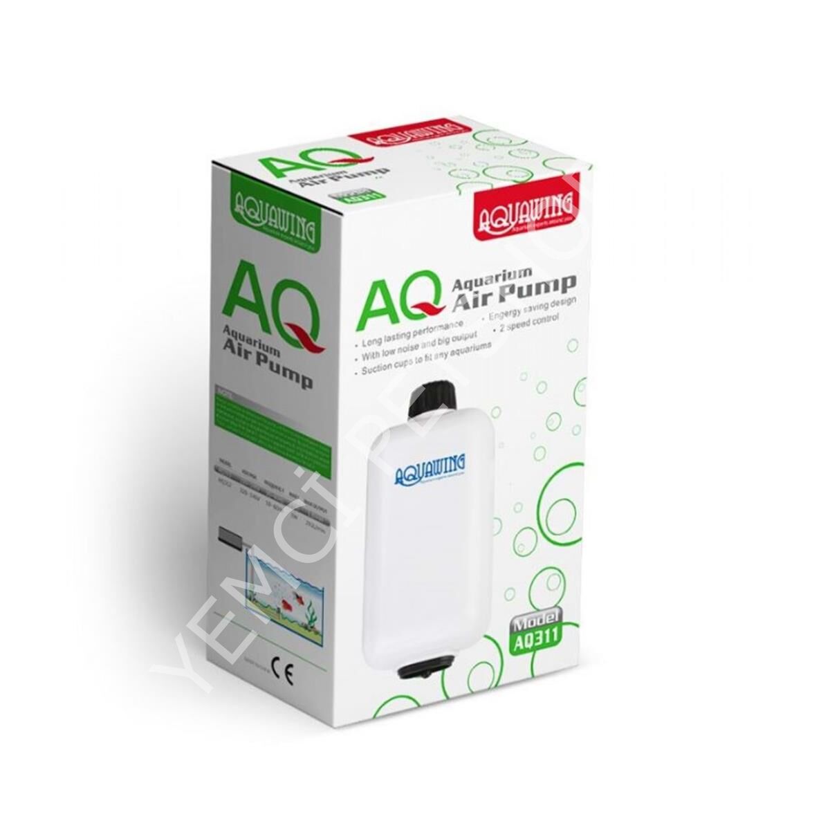 AQUAWING TEK ÇIKIŞLI HAVA MOTORU 2,5W