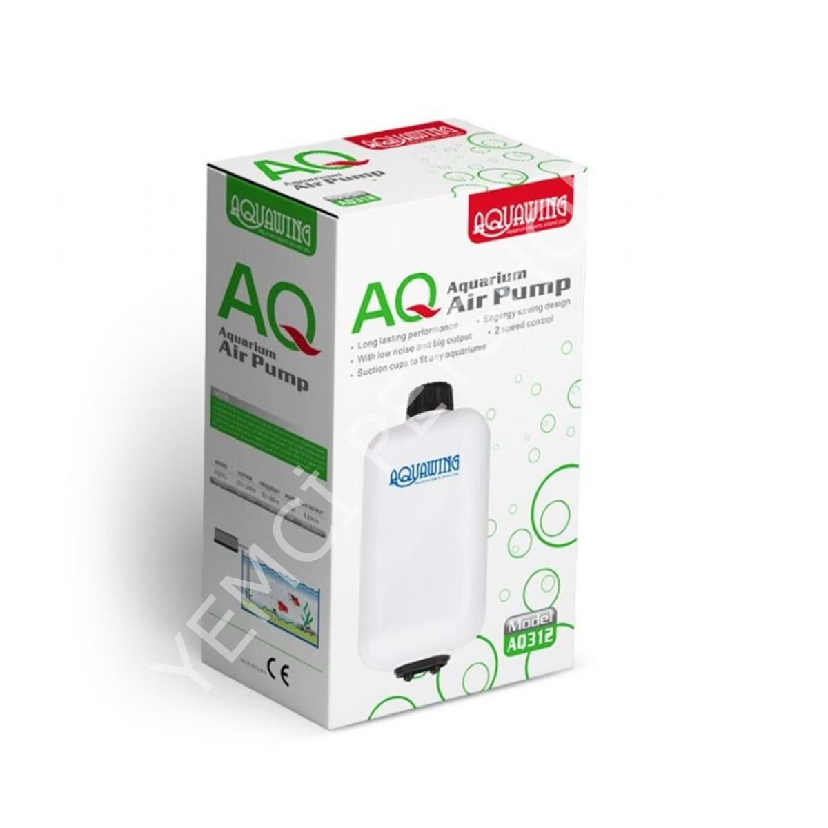 AQUAWING ÇİFT ÇIKIŞLI HAVA MOTORU 3W