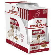Royal Canin Orta Irklar için Yaş Köpek Maması 140 gr