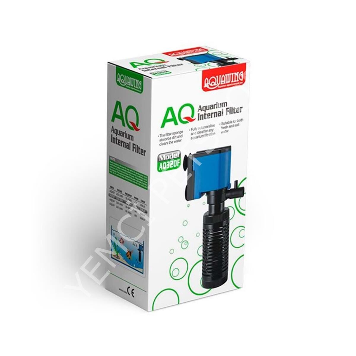 AQUAWING İÇ FİLTRE 6W 500L/H AQ320F