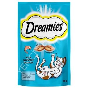Dreamies Somonlu Kedi Ödül Maması 60 Gr