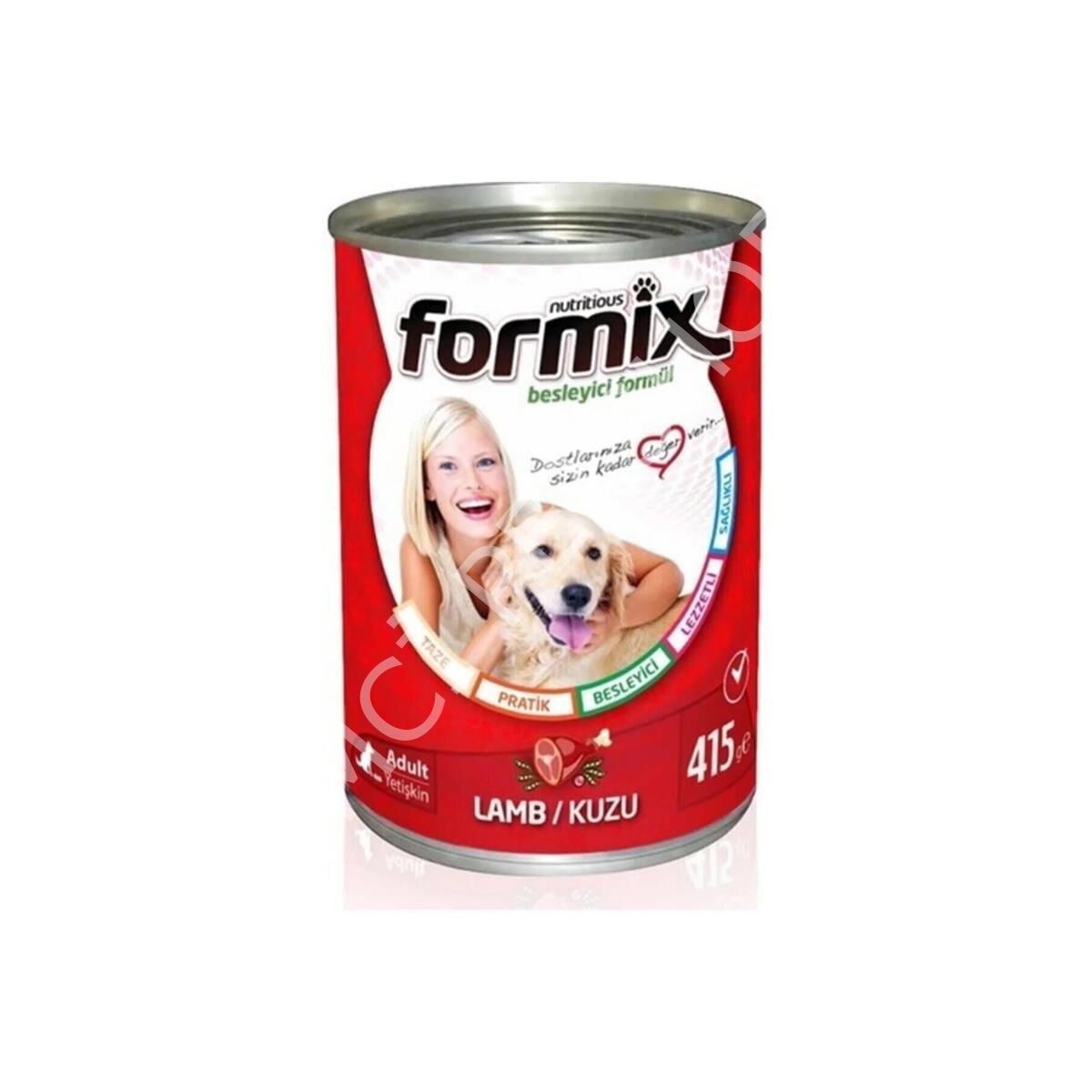 Formix Kuzu Etli Köpek Konservesi 400 Gr