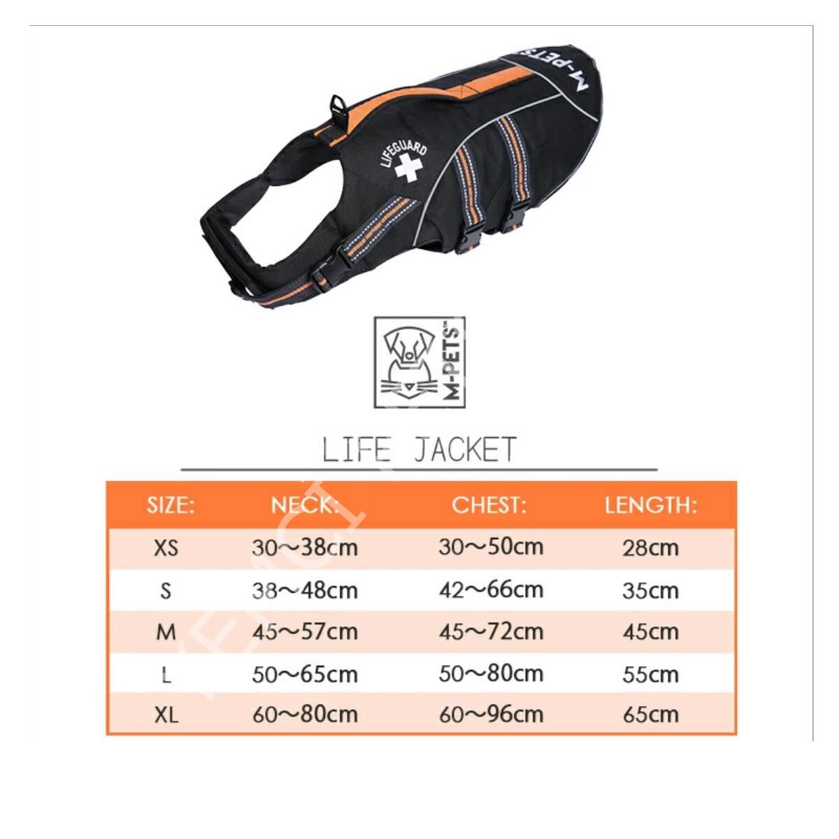 Mpets Köpekler İçin Can Yeleği M