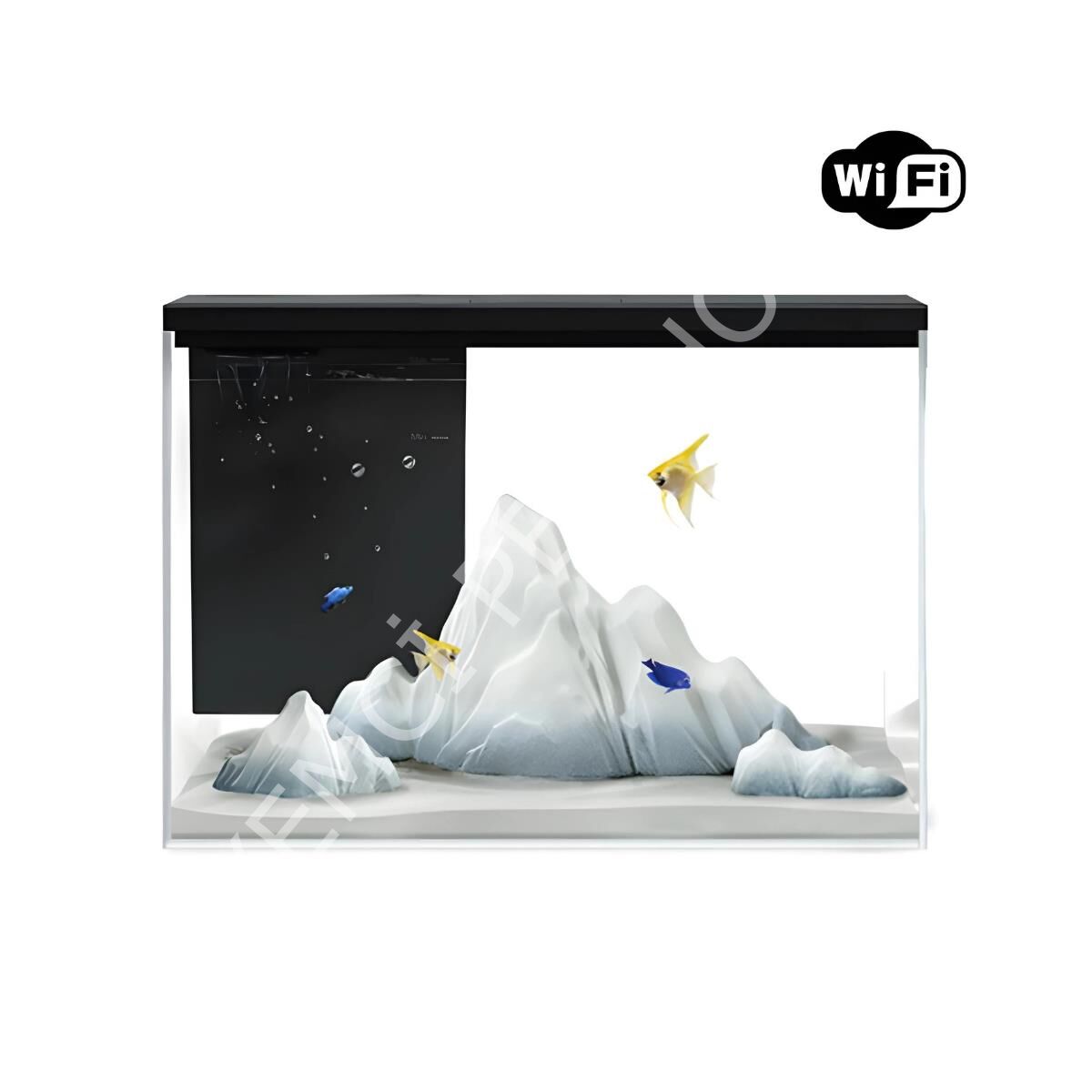 Boyu GR-2S Akvaryum Siyah Wifi 30 Litre