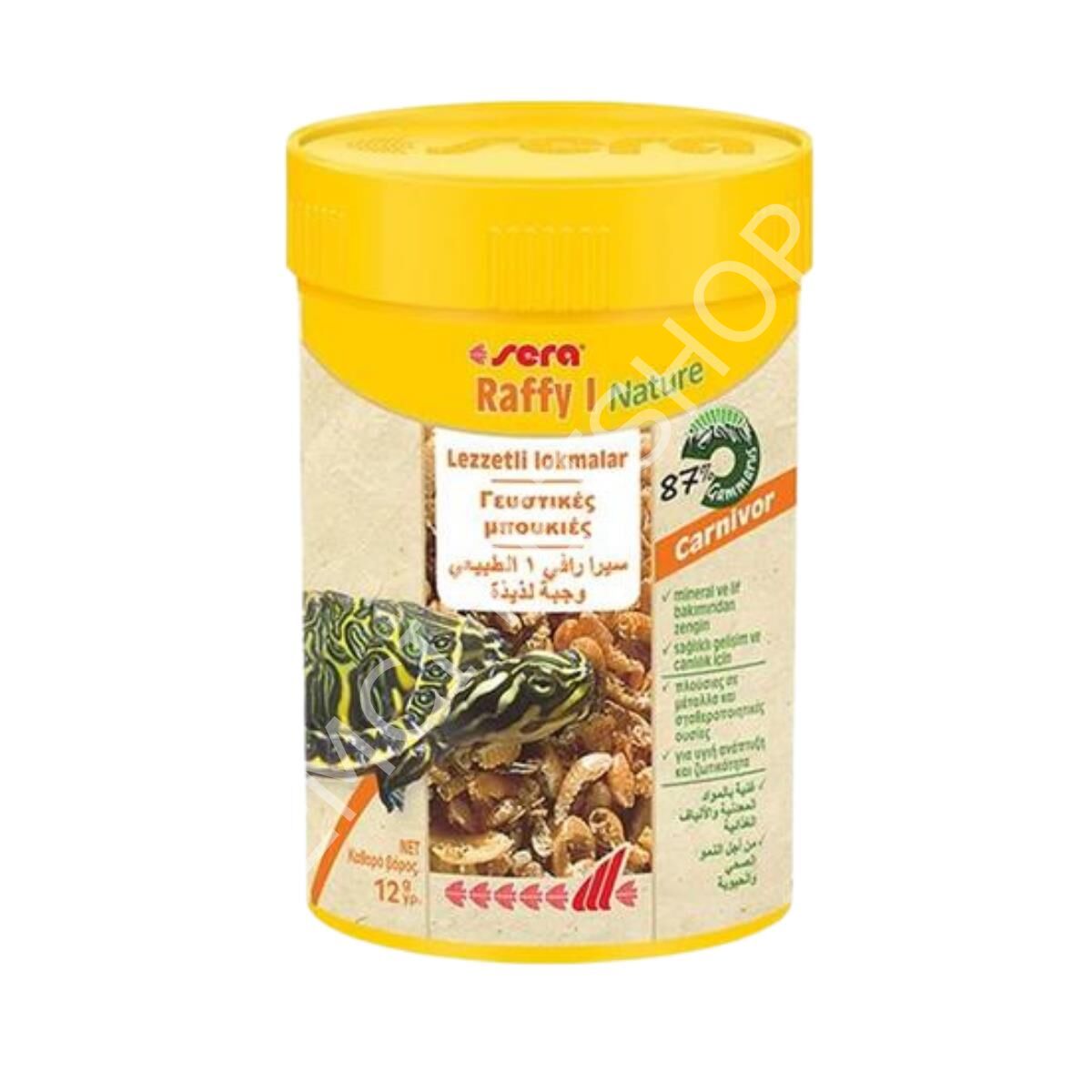 Sera Raffy I Kaplumbağa Yemi 100 ml 12 gr