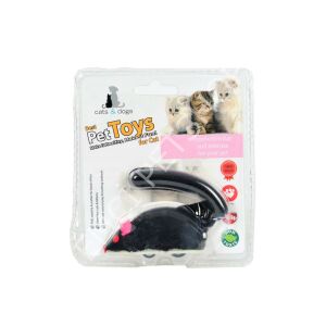 Pet Toys Kurmalı Peluş Fare