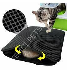 KEDİ TUVALET ÖNÜ ELEKLİ PASPAS KARIŞIK RENKLİ