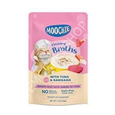 Moochie Parça Ton Balığı Ve Kanikamalı Tahılsız Kedi Çorbası 40gr