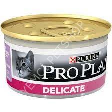 Pro Plan Delicate Hindili Yetişkin Kedi Konservesi 85gr