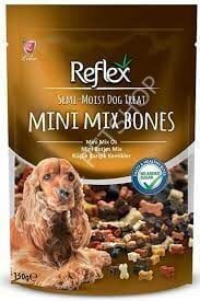 REFLEX SEMİ MOİS MİNİ MİX BONES KÖPEK ÖDÜLÜ 150 GR