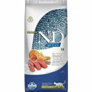 N&D Ocean Düşük Tahıllı Kısırlaştırılmış Somonlu ve Portakallı 10 kg Yetişkin Kedi Maması