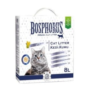 Bosphorus Mısır Koçanı Granülü Doğal Kedi Kumu 8 Lt