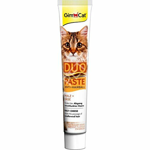 GimCat Duo Paste Peynirli Malt Kedi Macunu 50gr