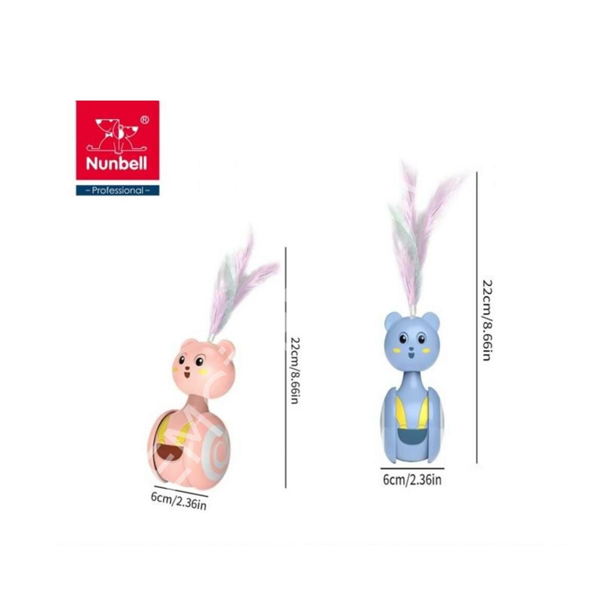 Nunbell Kedi Oyuncağı Hareketli Ayı