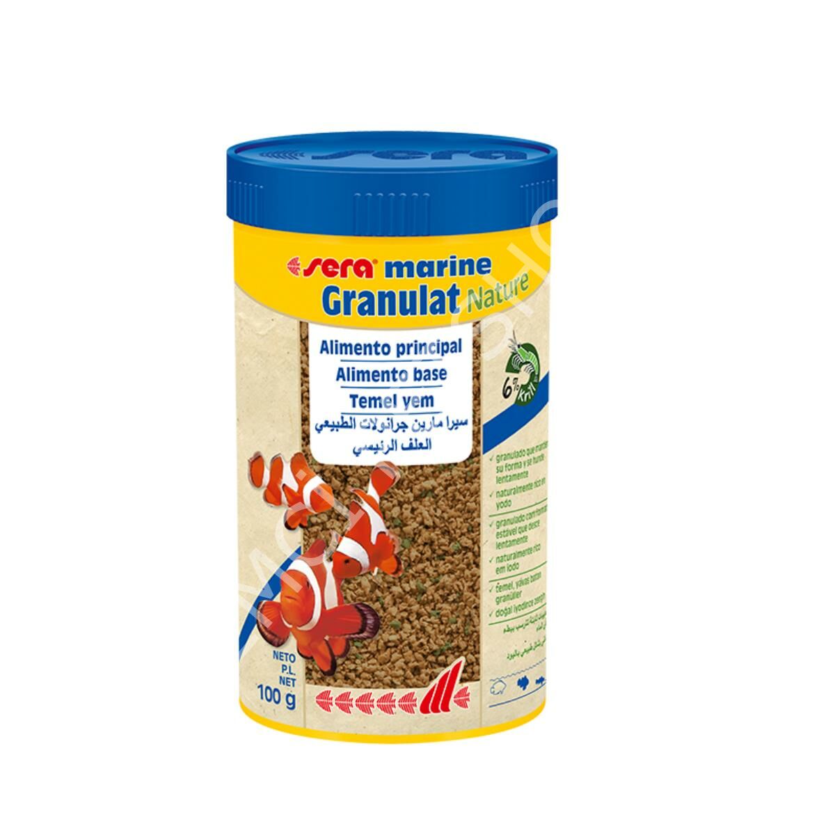 Sera Marine Granulat Nature Tuzlu Su Balığı Yemi 250 ml
