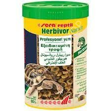 Sera Kaplumbağa ve Sürüngen Yemi Otçul Nature 250 ML