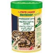 Sera Kaplumbağa ve Sürüngen Yemi Otçul Nature 250 ML