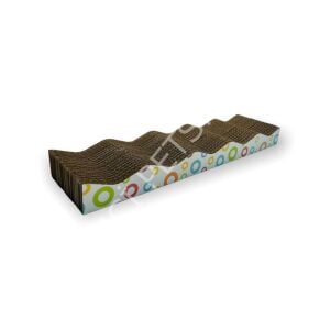 Fancy Paws Zigzag Karton Kedi Tırmalama 44x4x11,5cm