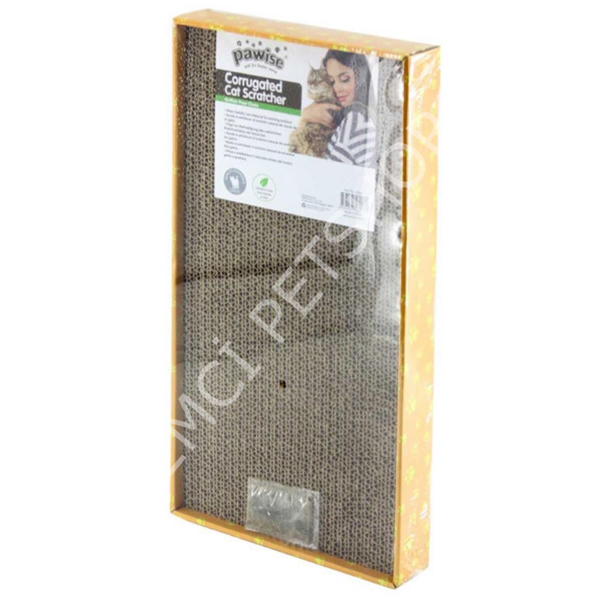 Pawise Karton Kedi Tırmalama Dikdörtgen 48x24 cm