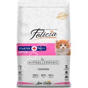Felicia Tavuklu Yavru Kedi Maması Az Tahıllı 2 Kg