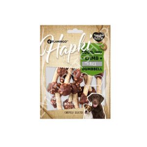 Flamingo Hapki Kuzulu Pirinçli Dumbell Köpek Ödülü 150gr