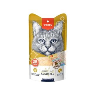 Wanpy Karışık Sıvı Kedi Ödülü 25*14 gr