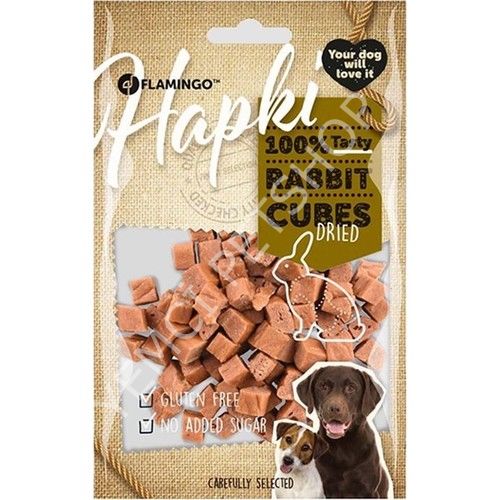 Flamingo Hapki Tavşan Küp Köpek Ödülü 85gr