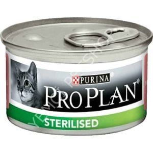 Pro plan Sterilised Somonlu Kısırlaştırılmış Yetişkin Yaş Kedi Konservesi 85 g