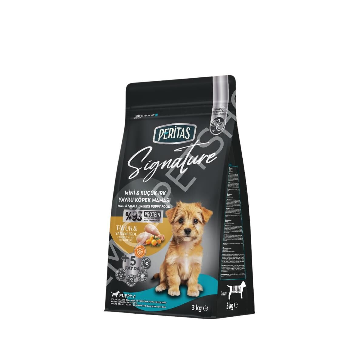 Peritas Signature Tavuklu 3 kg Küçük Irk Yavru Köpek Maması