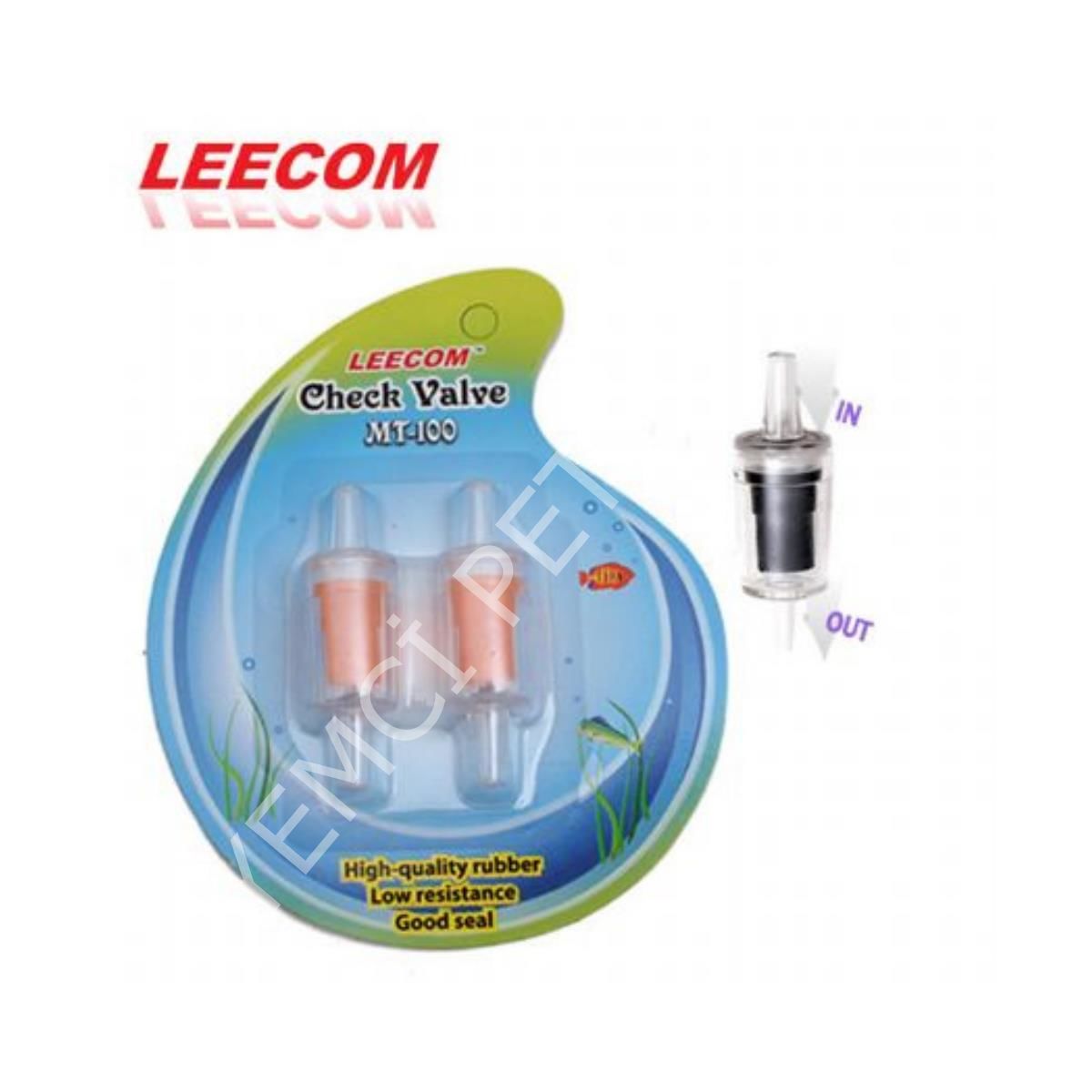 Leecom Check Valve İkili - Ambalajlı