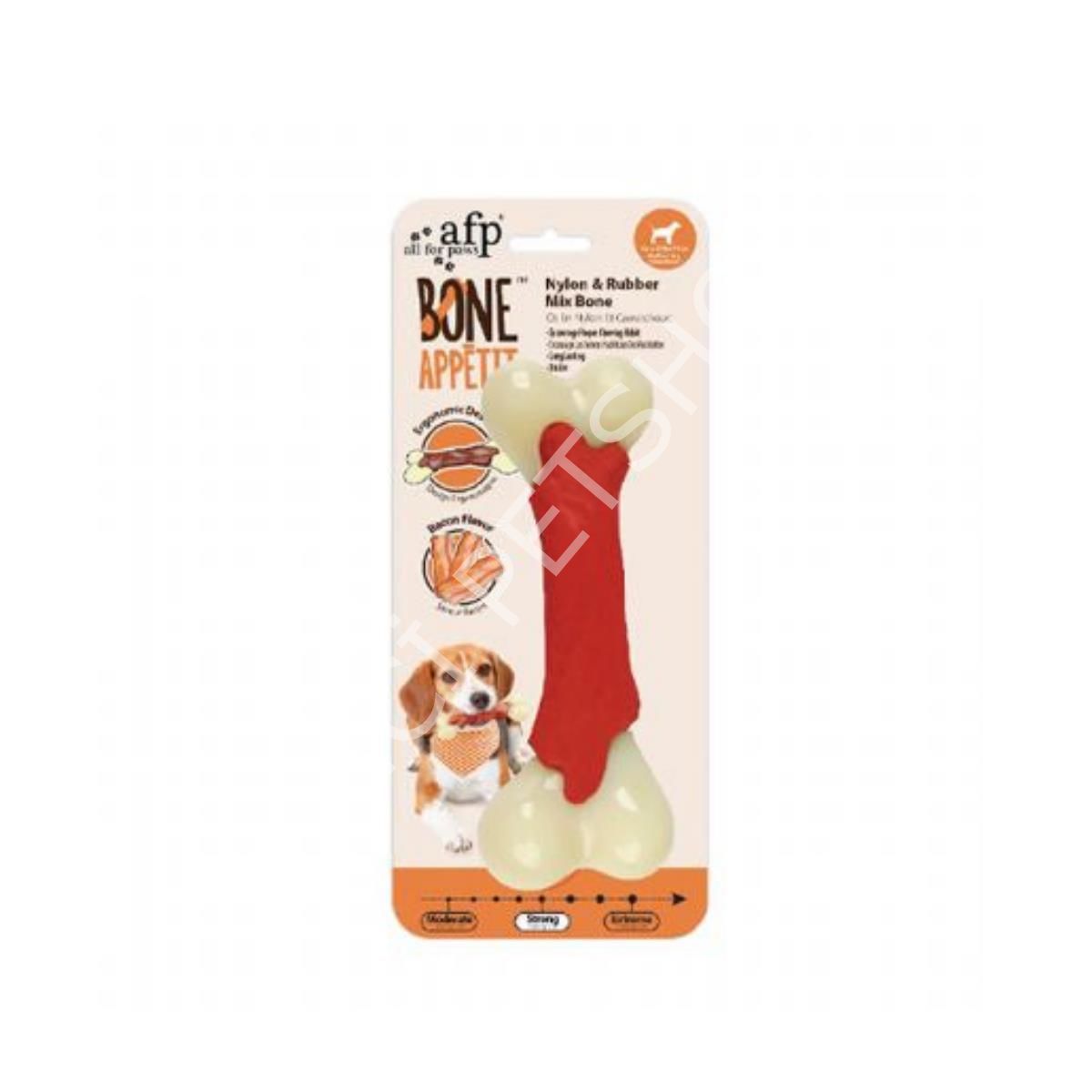 Afp Bone Appetit - Nylon&Rubber Kemik - Pastırma L
