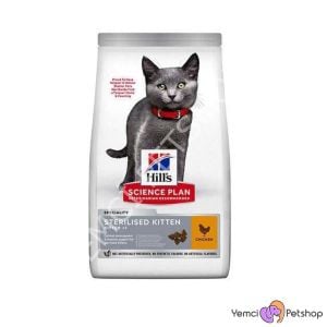 Hill's Sterilised Kitten Tavuklu Kısırlaştırılmış Yavru Kedi Maması 1,5kg