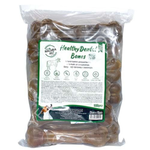Eco Natura Pet Healty Dental Bones Natural Pres Kemik 21cm 10lu 1600Gr