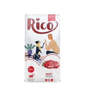 Rico Biftekli Yavru Köpek Maması 15 Kg