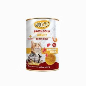MOOCHIE KARİDESLİ TON BALIKLI KEDİ ÇORBASI 135 ML